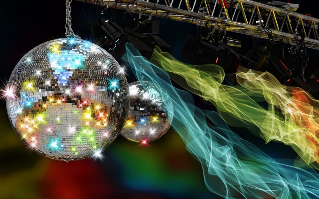 disco, party, celebration, mirror ball, mirrors, club, to celebrate, light, dj, lightshow, bullet, disco, disco, disco, disco, disco